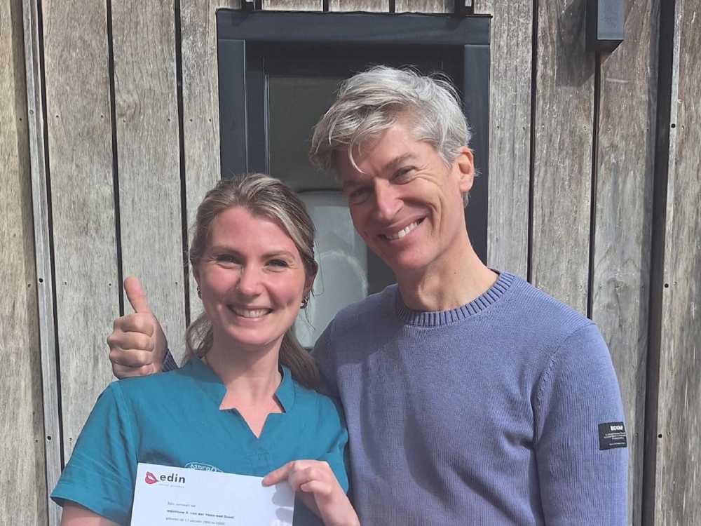 Joyce geslaagd voor Preventieassistent opleiding