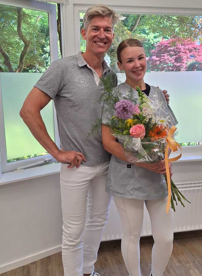 Myrthe 1 jaar in dienst