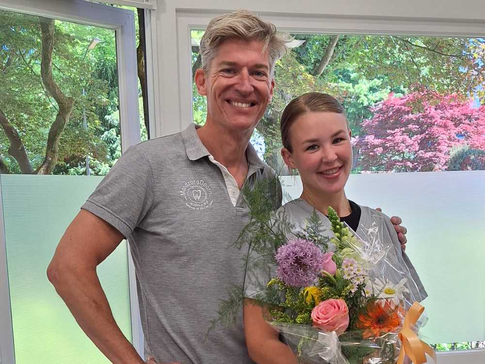 Myrthe 1 jaar in dienst